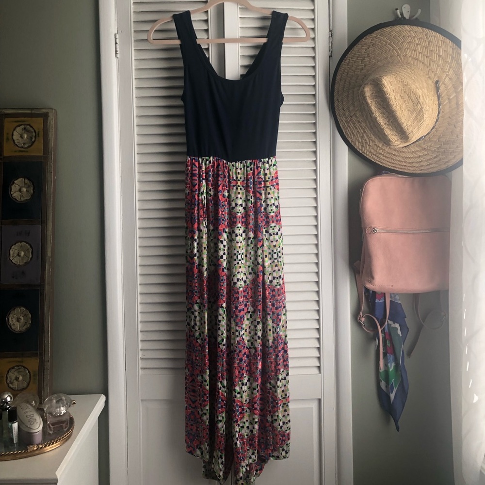 Floral Romper with pockets